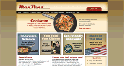 Desktop Screenshot of cookware.manpans.com